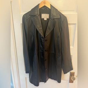 Nine West Leather Jacket